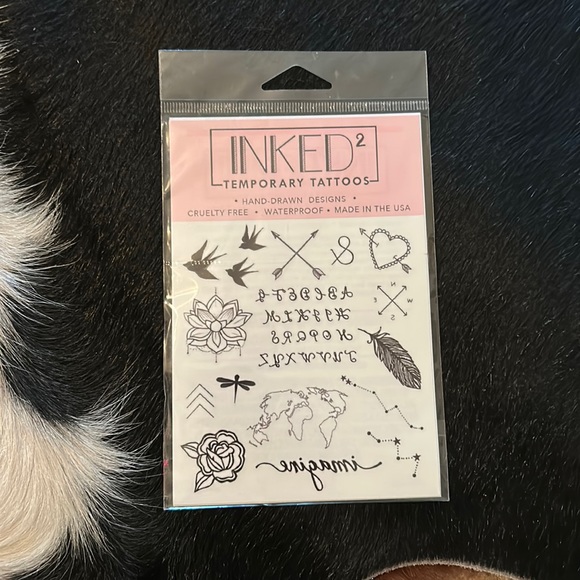 inked Makeup Nwt Temporary Tattoos Poshmark